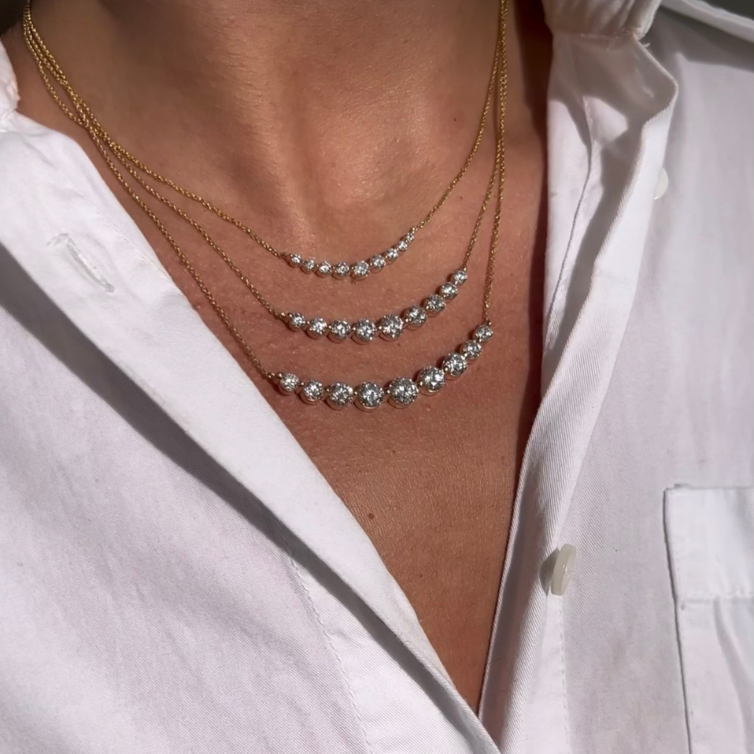 Riviera Lab Grown Diamond Necklace