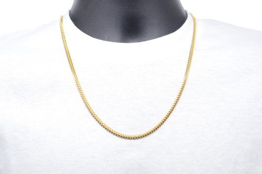 4mm Solid Gold Miami Cuban Chains Solid Gold Cuban Chains
