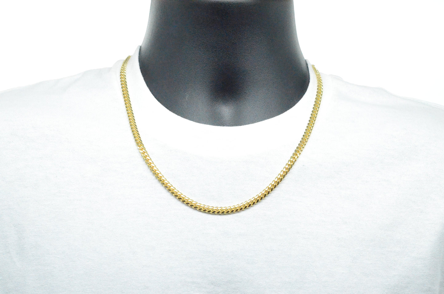 5mm Solid Gold Miami Cuban Chains Solid Gold Cuban Chains