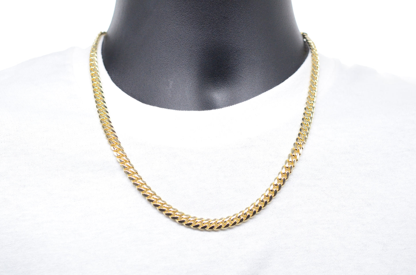 7mm Solid Gold Miami Cuban Chains Solid Gold Cuban Chains