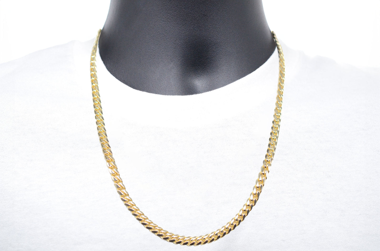 7mm Solid Gold Miami Cuban Chains Solid Gold Cuban Chains