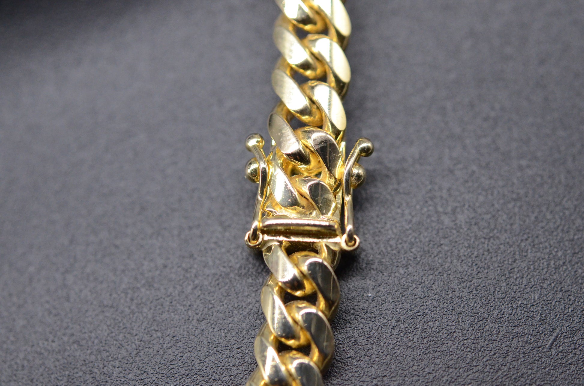 7mm Solid Gold Miami Cuban Chains Solid Gold Cuban Chains