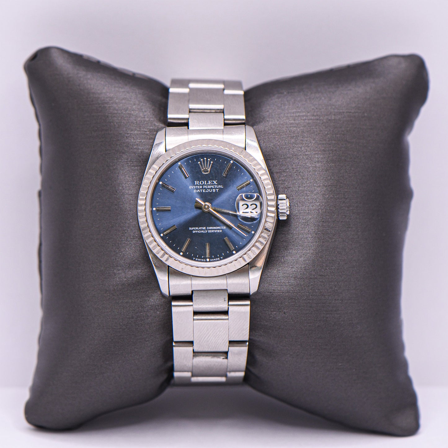 31mm Blue Dial DateJust Stainless Mens Luxury Watch