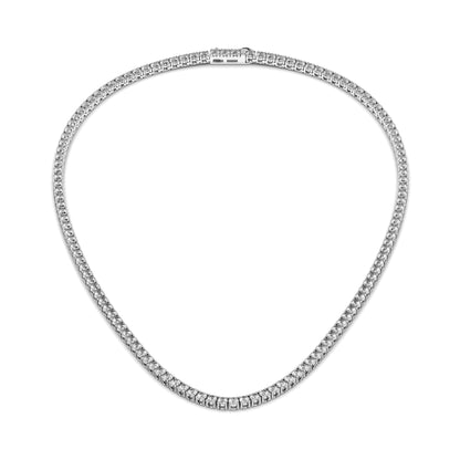 3.25mm Made to Order Lab Grown Diamond Tennis Chain Necklace 14K