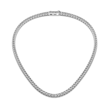 3.75mm Made to Order Lab Grown Diamond Tennis Chain Necklace 14K