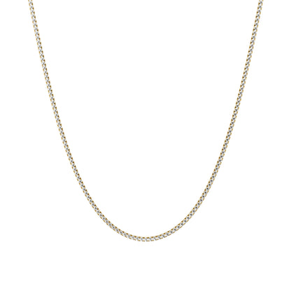 1.75mm Made to Order Lab Grown Diamond Tennis Chain Necklace 14K