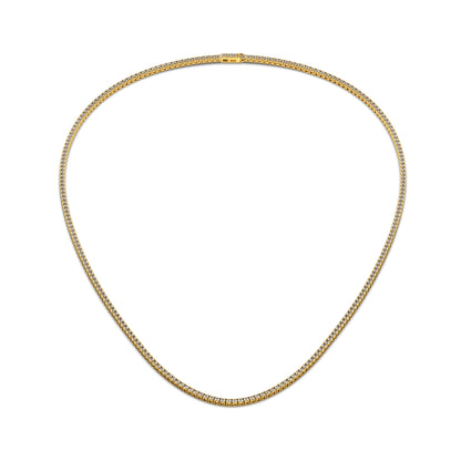 1.75mm Made to Order Lab Grown Diamond Tennis Chain Necklace 14K