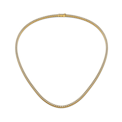 2.25mm Made to Order Lab Grown Diamond Tennis Chain Necklace 14K