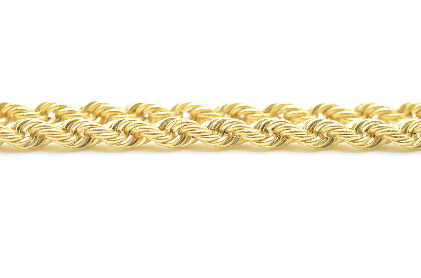 24" Rope Link Necklace 14K Yellow Gold Necklaces