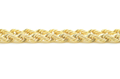 24" Rope Link Necklace 14K Yellow Gold Necklaces