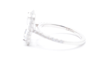 2.5ct Radiant Lab-Grown Diamond in 14K White Gold with Halo Setting Made to Order